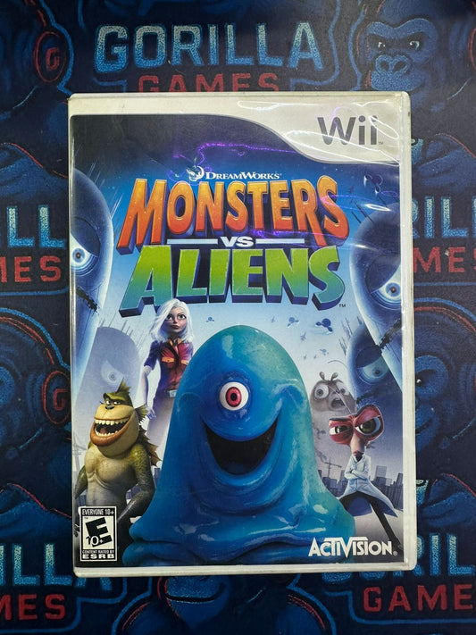 MONSTERS VS ALIENS -JUEGO WII