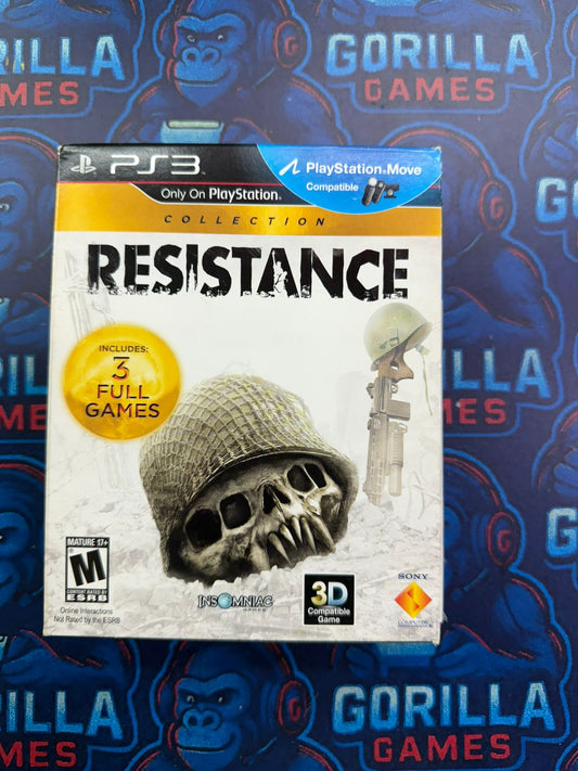 COLLECTION RESISTANCE X 3 JUEGOS PS3