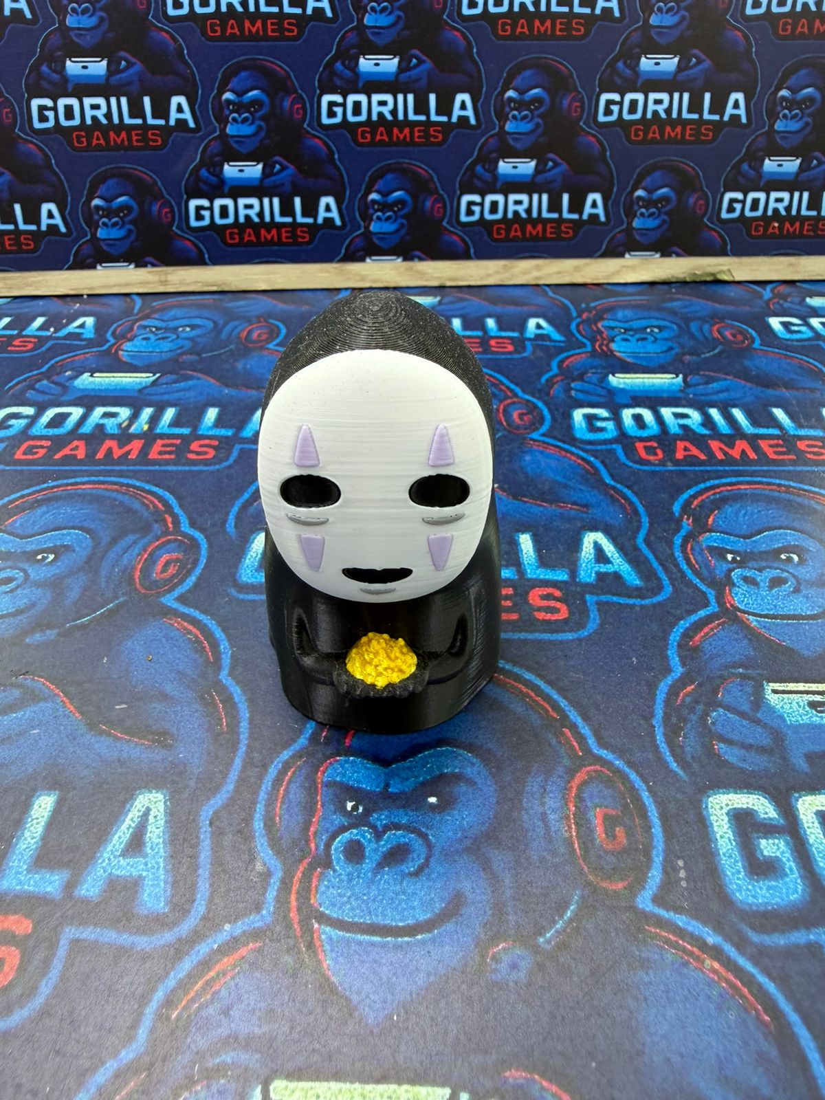 Figura 3D de sin cara (kaonashi)