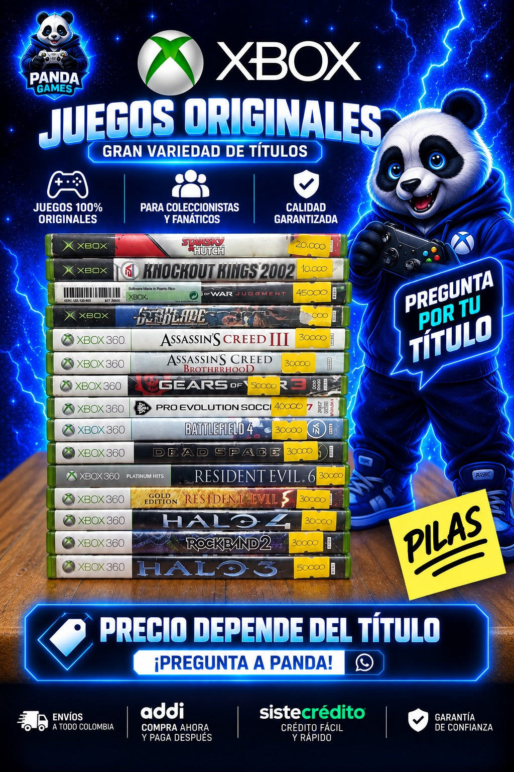 Juegos originales ñara XBOX - Revive la accion de tu infancia con los mejores juegos