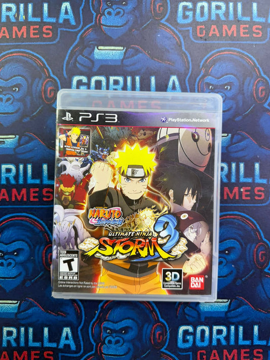 NARUTO ULTIMATE NINJA STORM 3 - JUEGO PS3