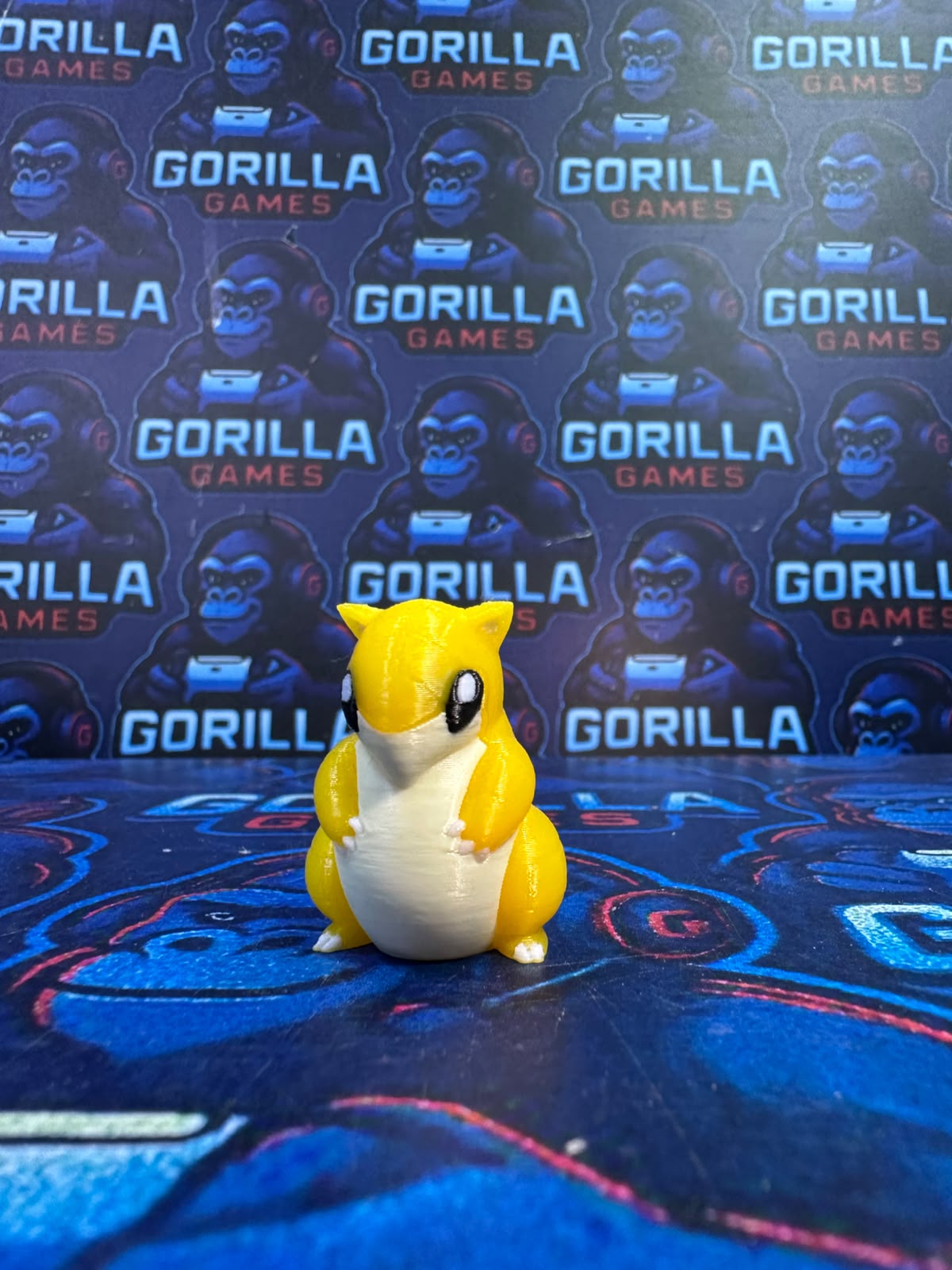 Sandshrew figura Pokémon en impresión 3D