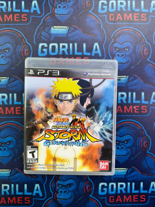 NARUTO ULTIMATE NINJA STORM GENERATIONS - JUEGO PS3