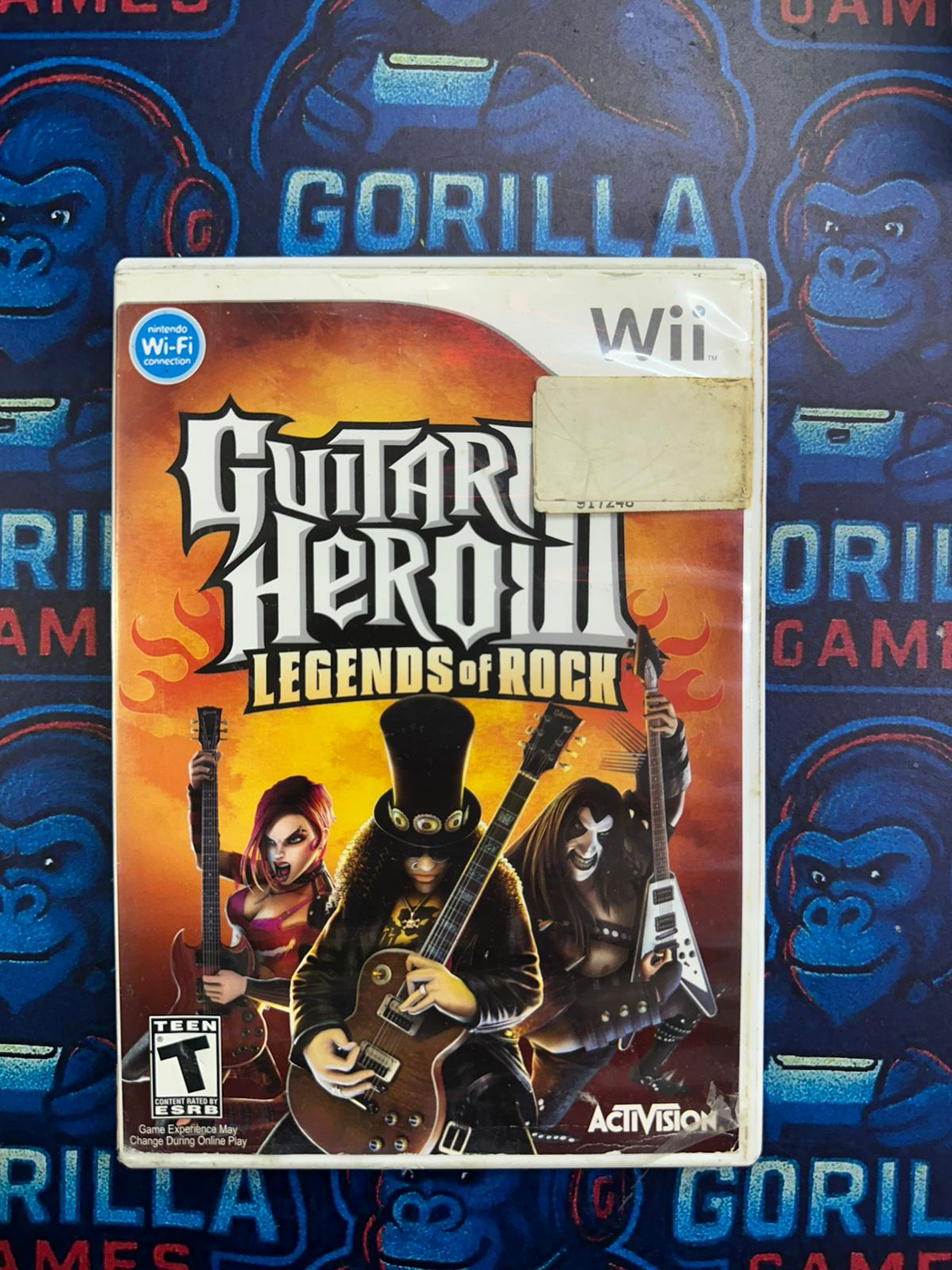 GUITAR HERO III LEGENDS OF ROCK - JUEGO WII