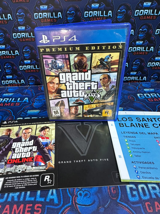 Grand Theft Auto V Premium Edition Ps4