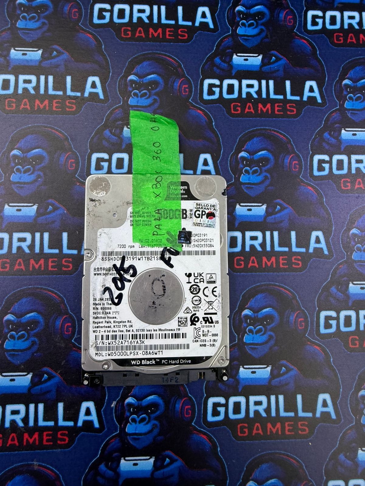 Disco duro xbox 360 para no programables