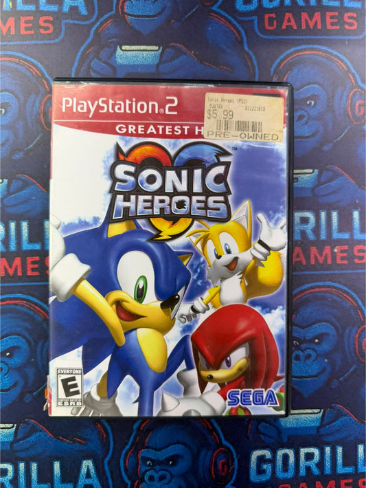 SONIC HEROES - JUEGO PS2