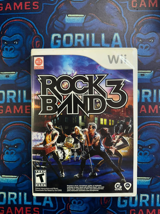 ROCK BAND 3 - JUEGO WII