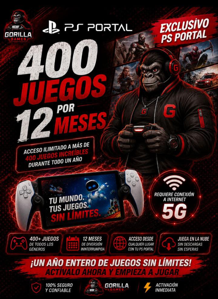 GG Plus PS Portal 12 meses