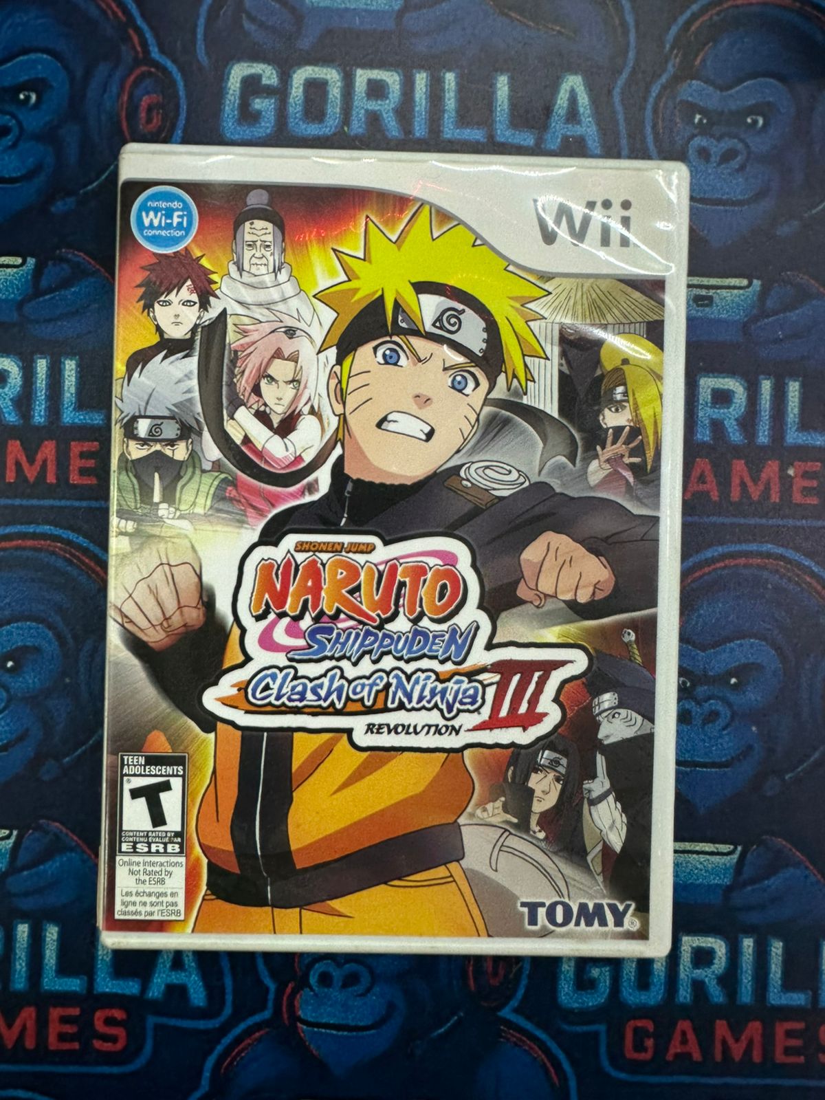 NARUTO SHIPPUDEN CLASH OF NINJA III - JUEGO WII