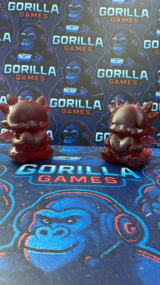 Dragones de diseño tierno o estilo chibi