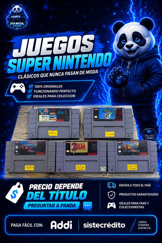 Juegos Super Nintendo - clásicos que nunca pasaron de moda
