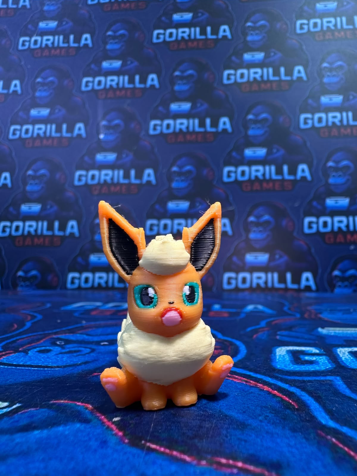 Flareon figura Pokémon impresion en 3D