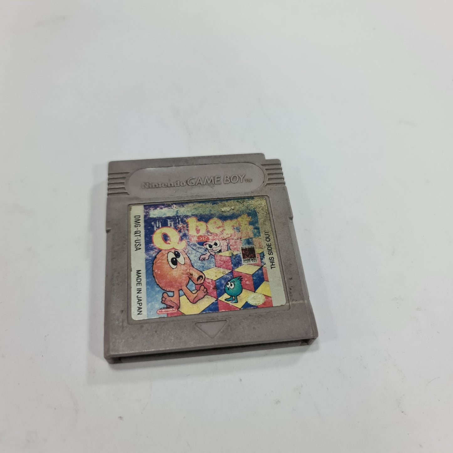 q bert game boy color