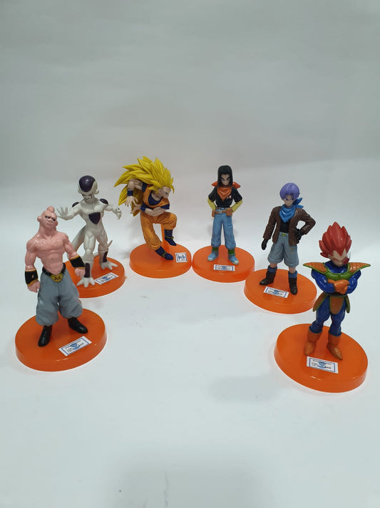 Colección Dragon Ball base naranja x6