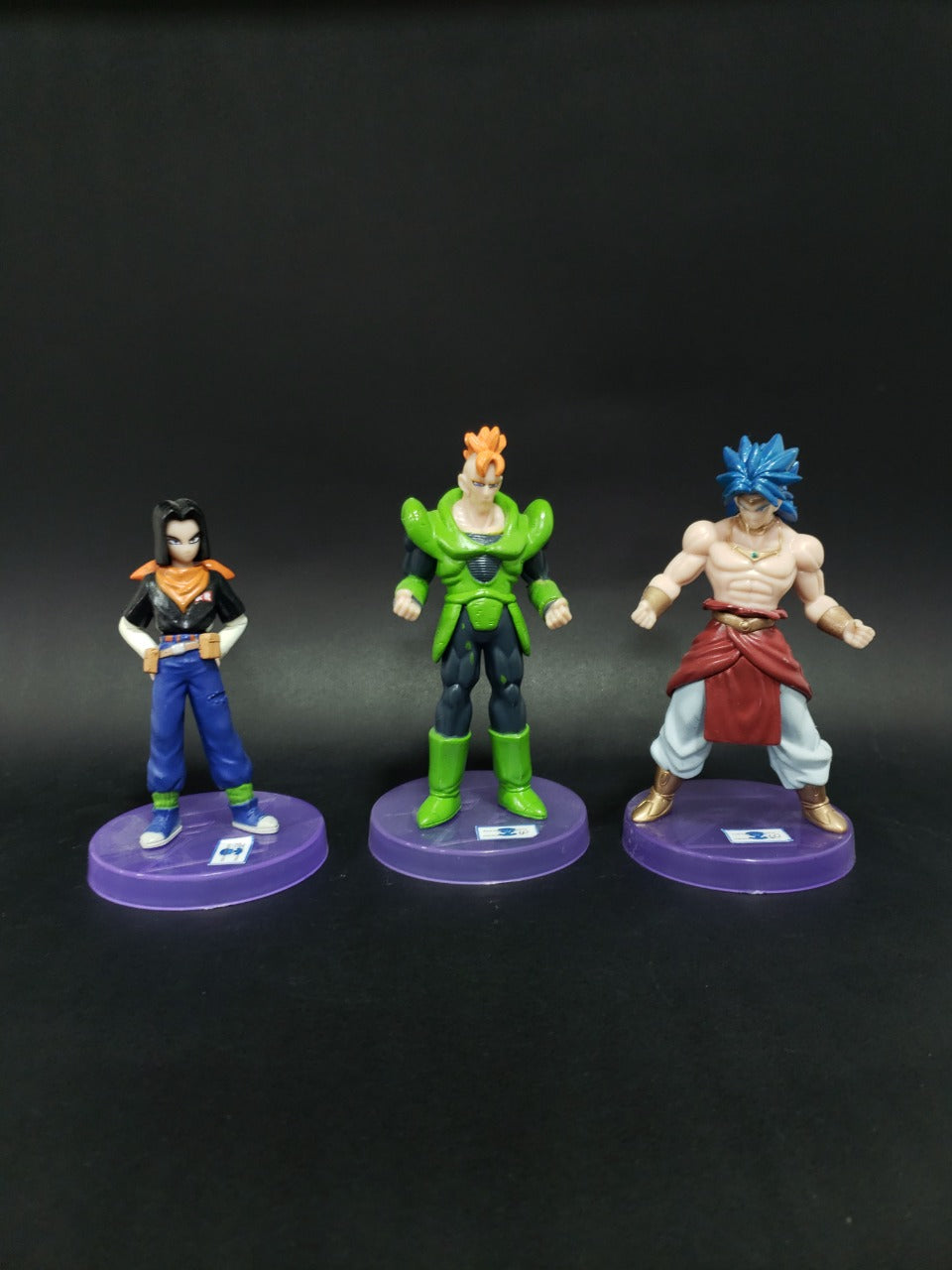 Colección Dragon Ball base morada x6