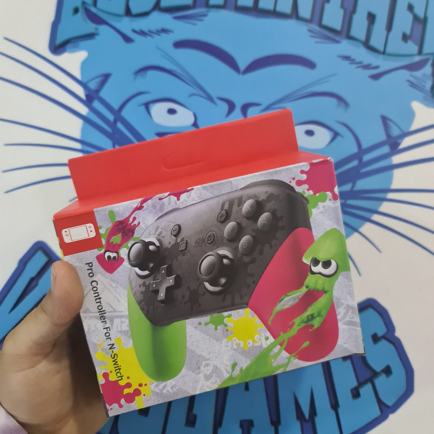 Control Pro Switch - Splatoon – bluepanthervideogames