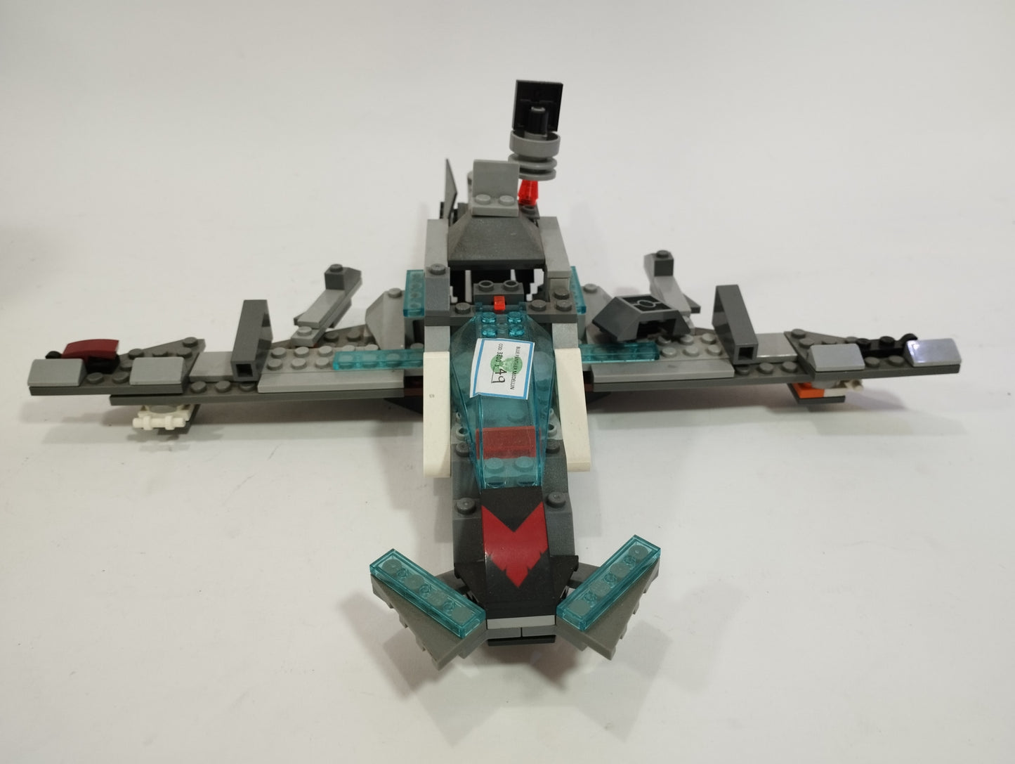 Lego nave con lego gris