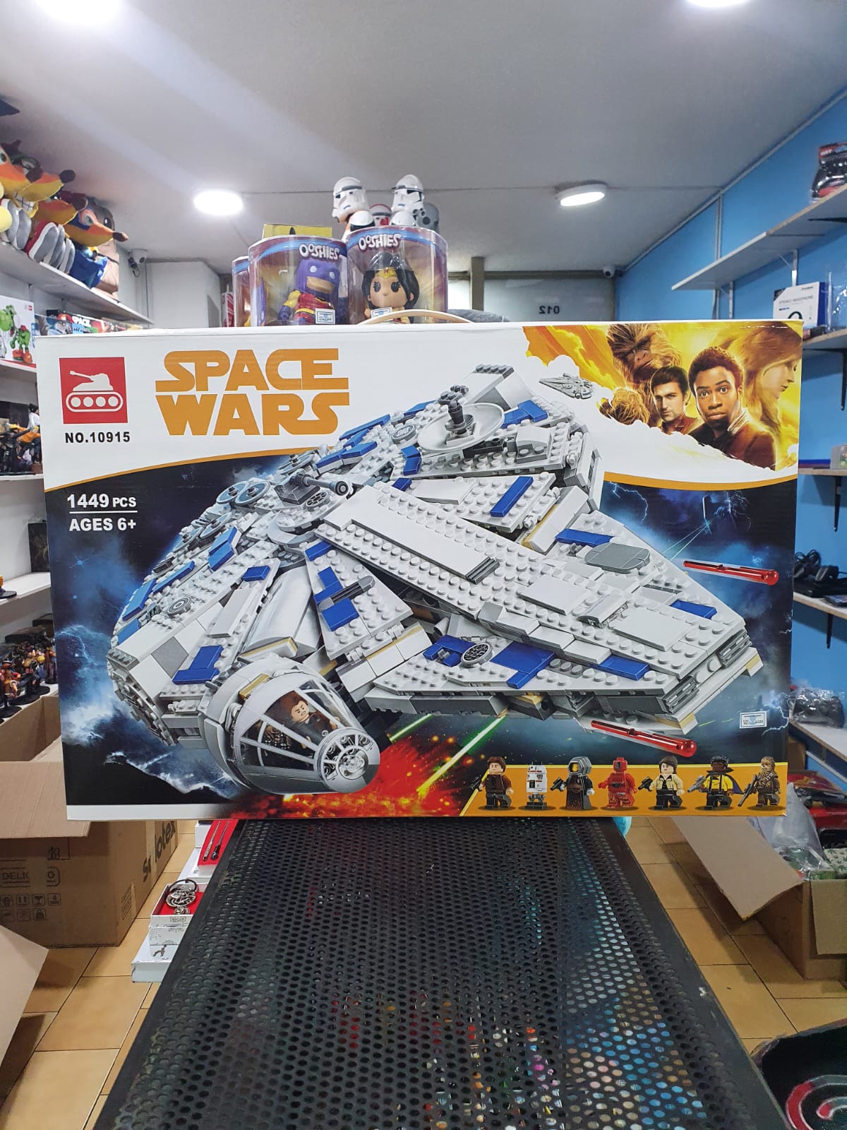 lego halcon milenario 1449 piezas