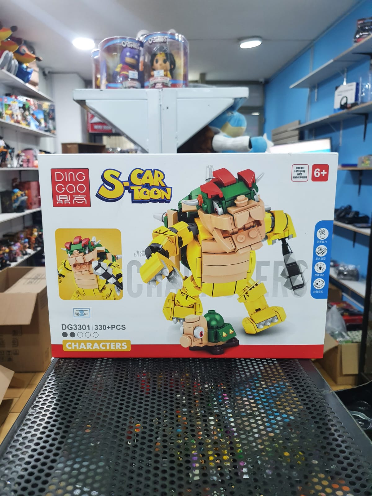 lego s-cartoon bowser 330 piezas