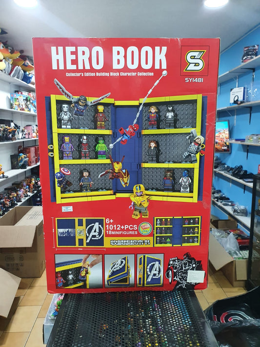 lego libro avengers 1012 piezas