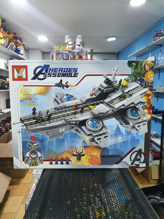 lego helicarrier avengers 778 piezas