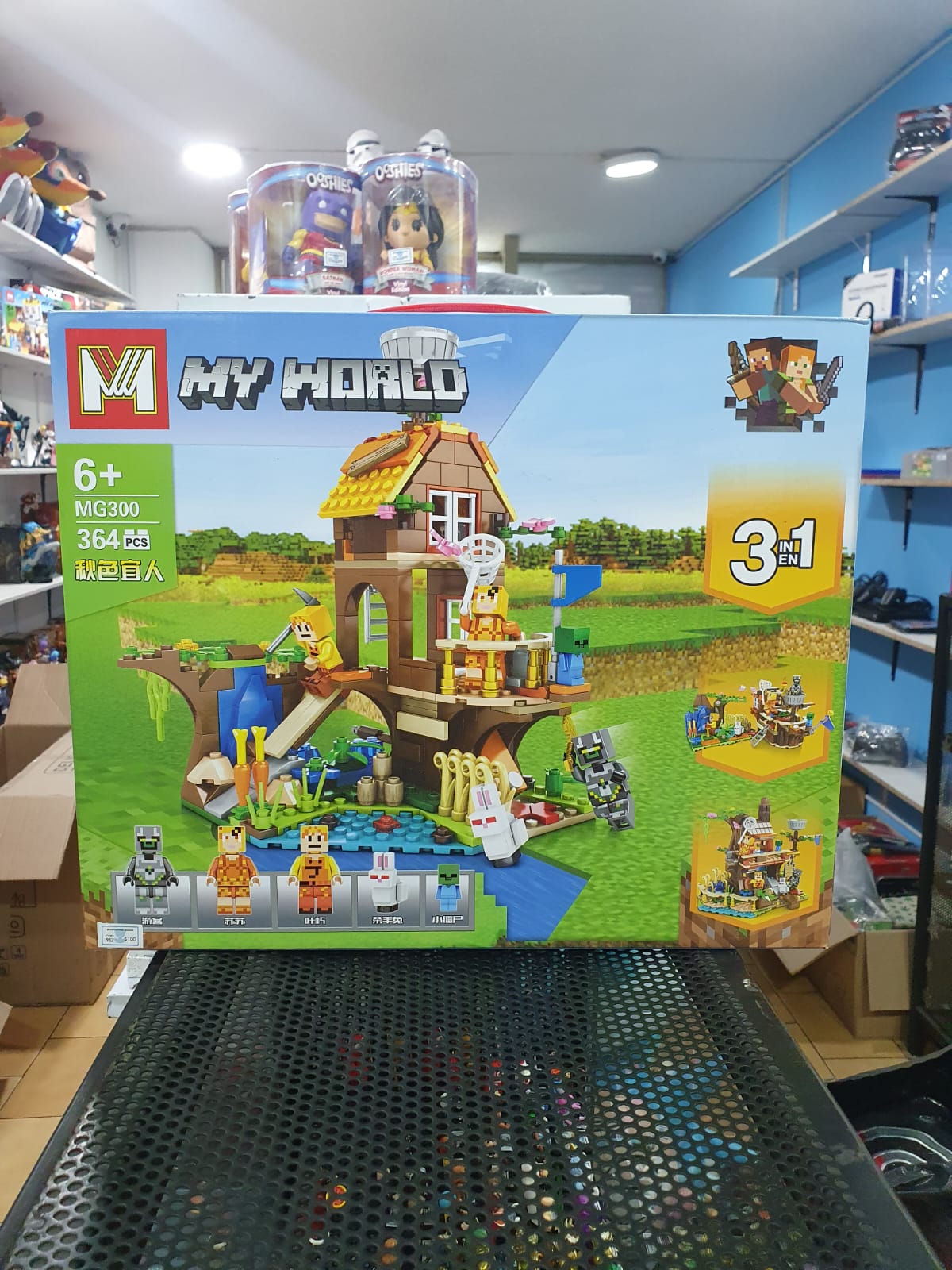 lego maincraft my world 364 piezas