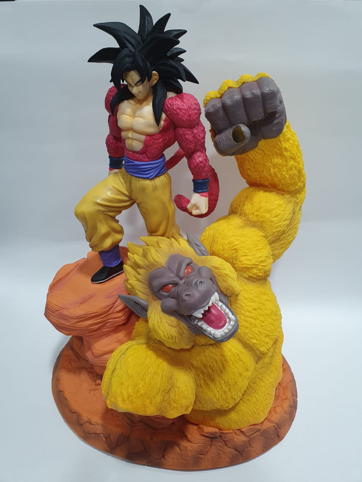 Goku fase 4 y Ozaru