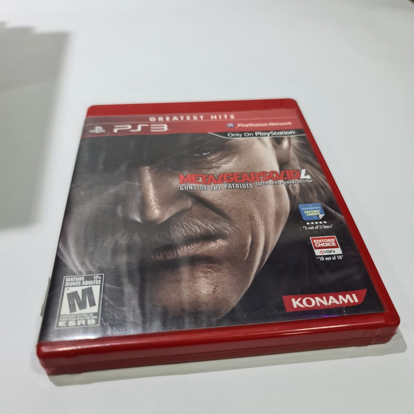 Metal Gear Solid 4 - PlayStation 3