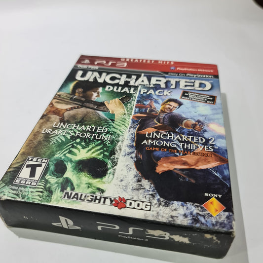 Uncharted Dual Pack - PlayStation 3