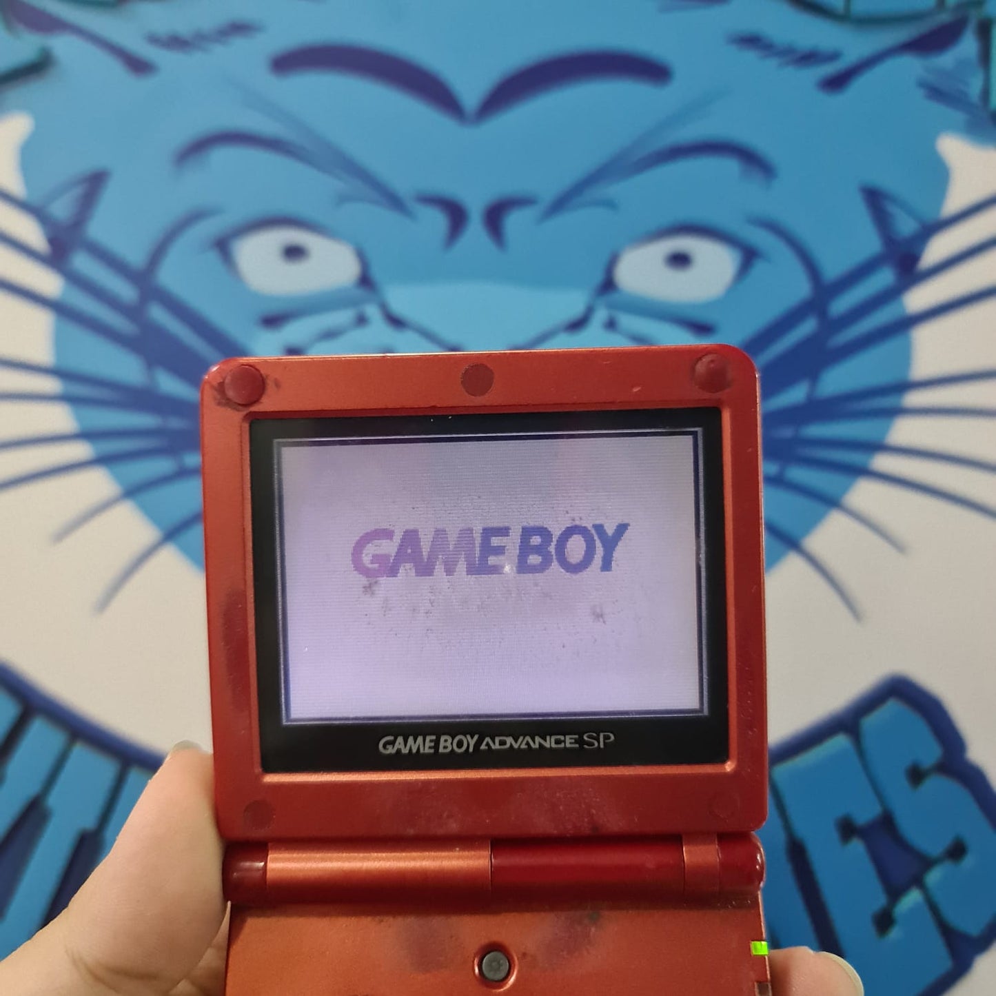 Game boy sp 001 -Red