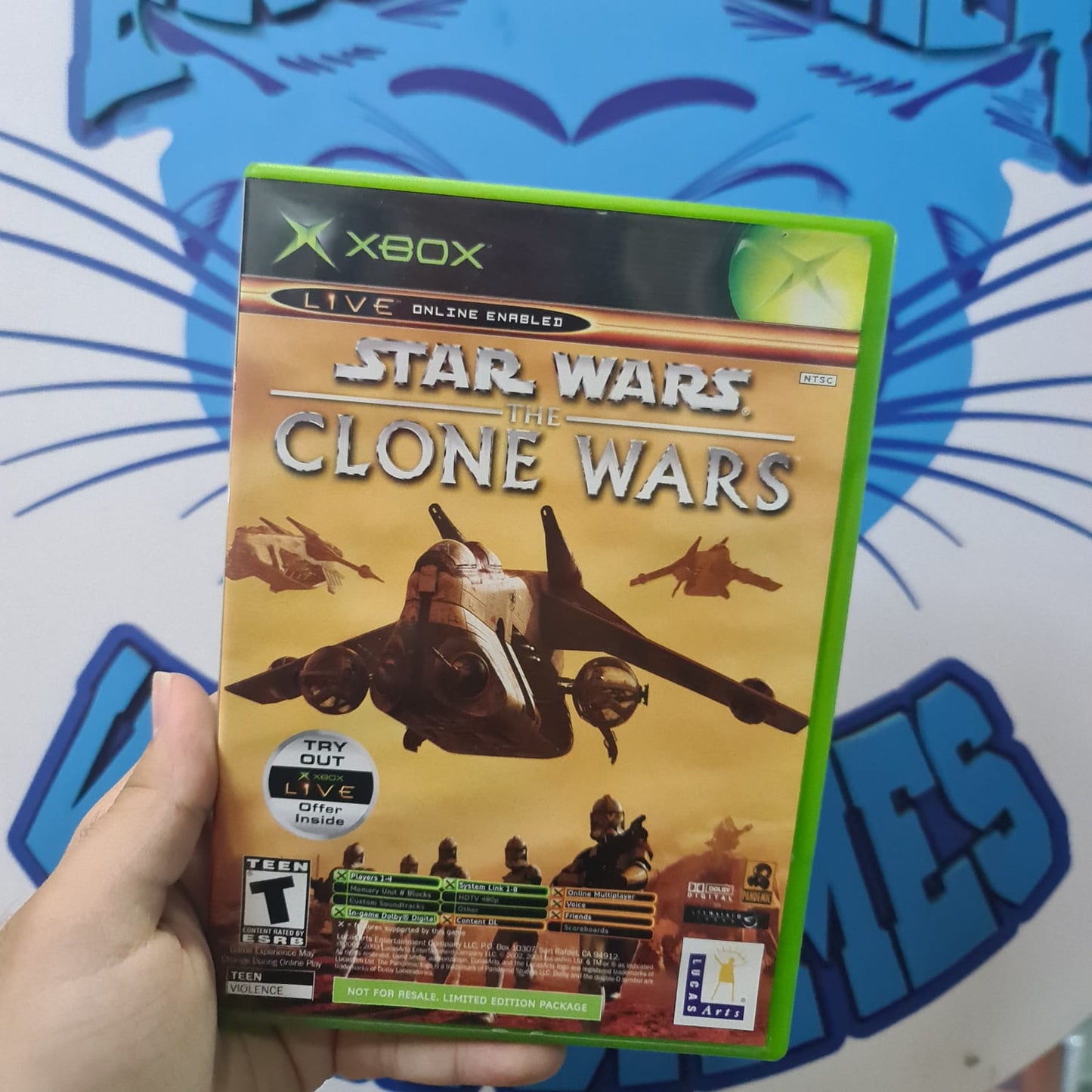 Star wars Clone WARS- Xbox clasico