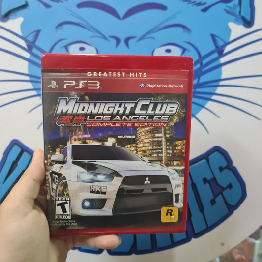 Midnight club - Playstation 3