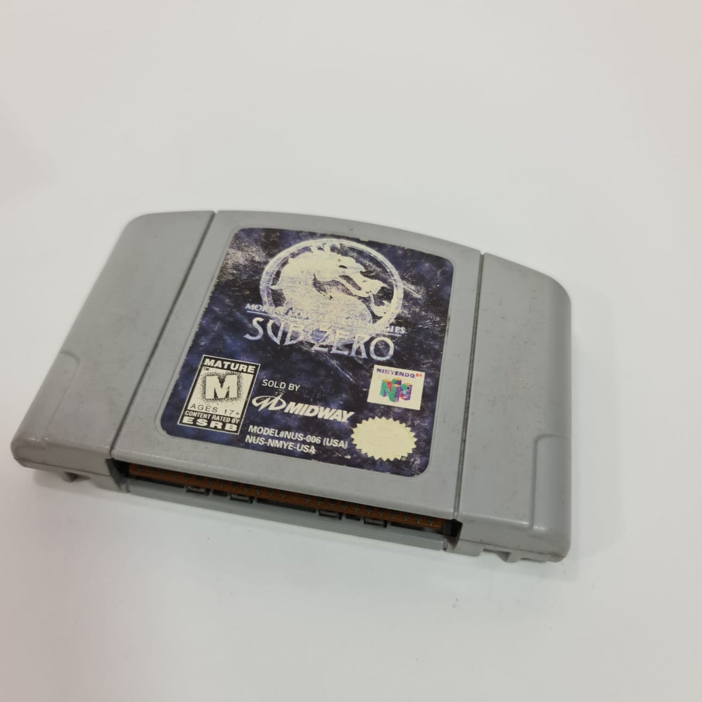 Mortal Kombat Sub zero Nintendo 64