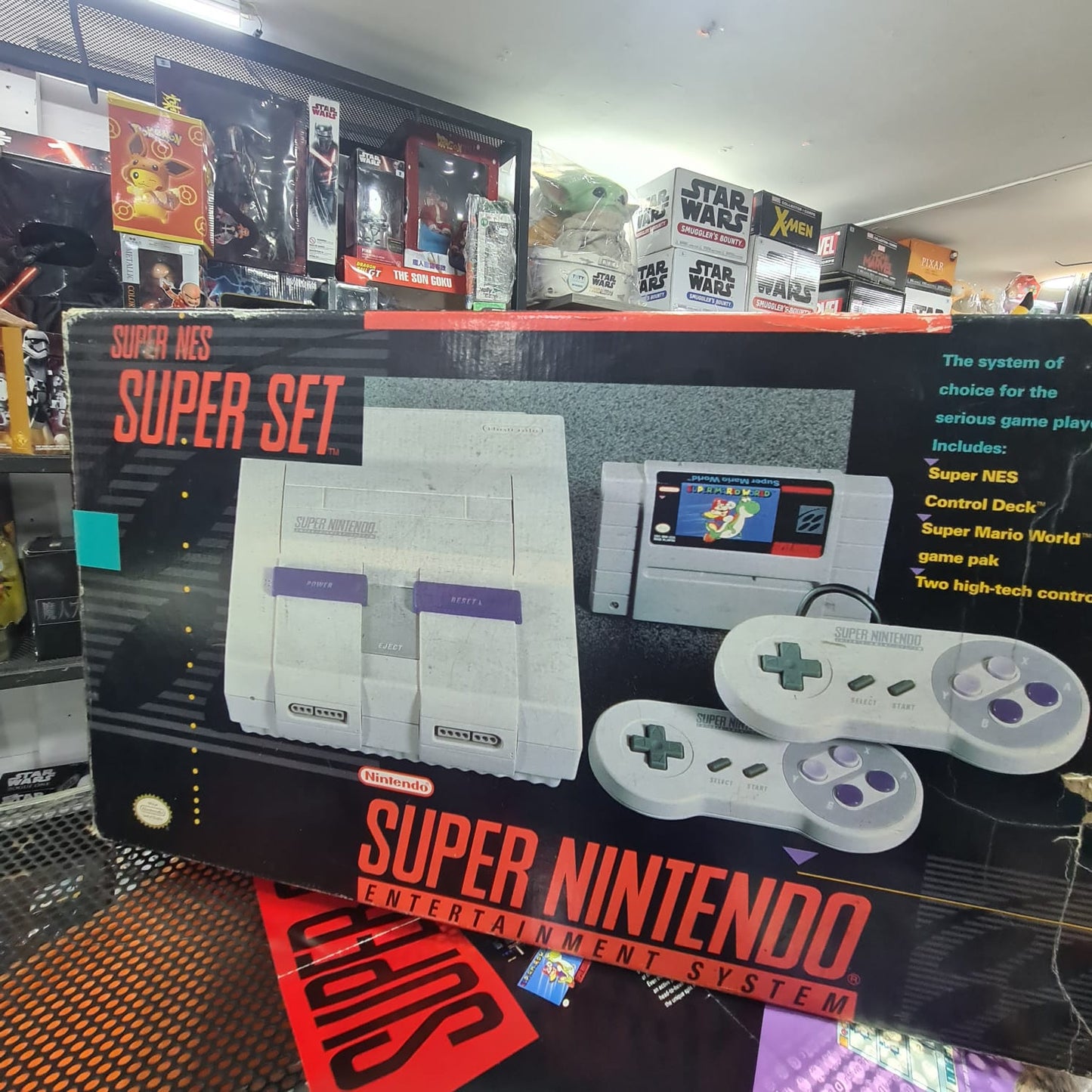 Super Nintendo en caja