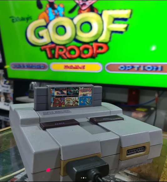 Super Nintendo+2 controles