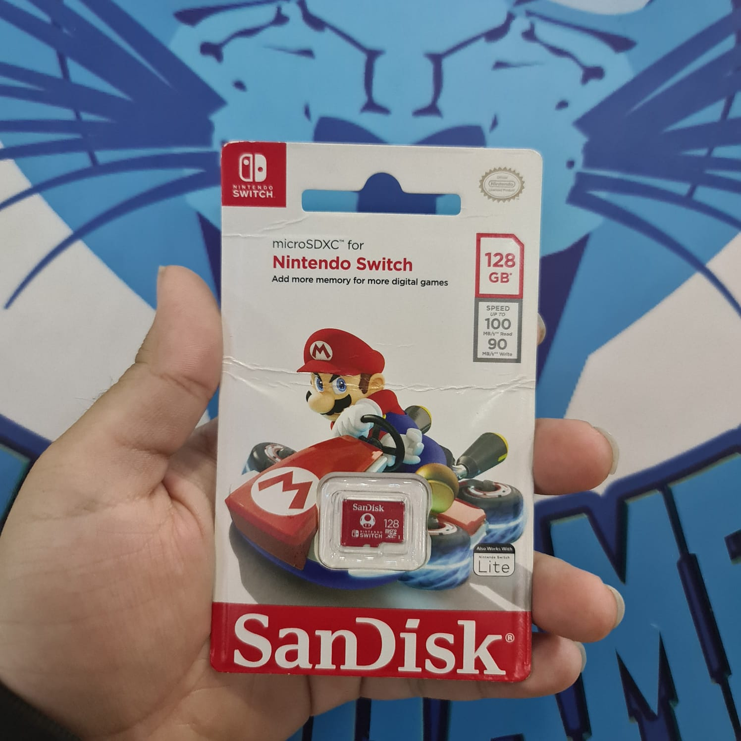 Memoria Switch 128gb Original Nintendo Sandisk