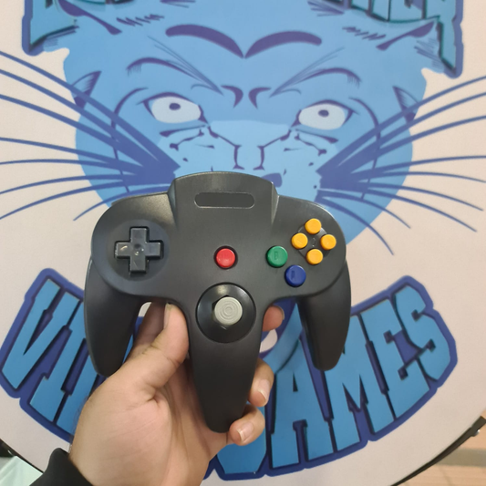 Controles N64 Genéricos Negros