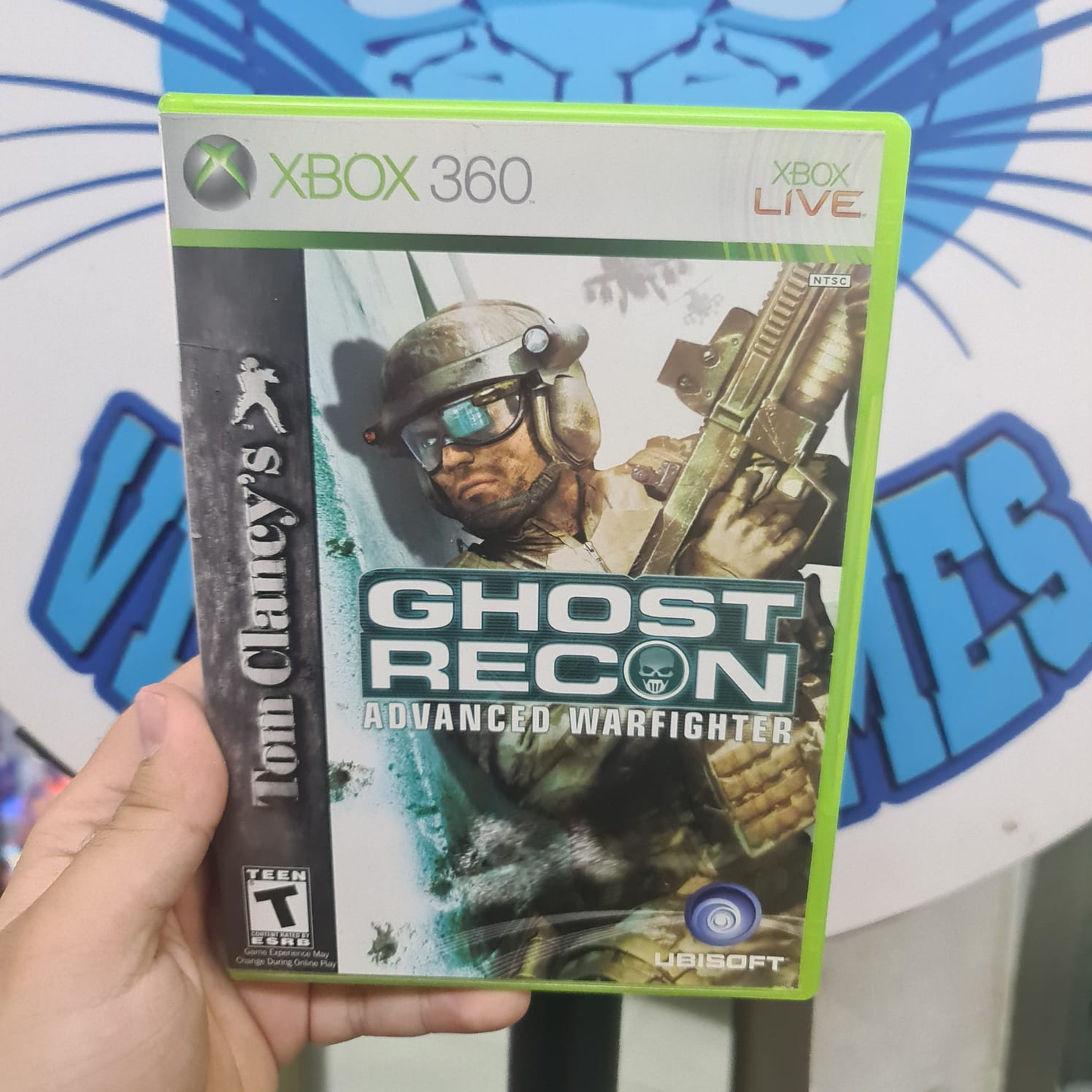 Ghost recon -Xbox 360 con marca notoria