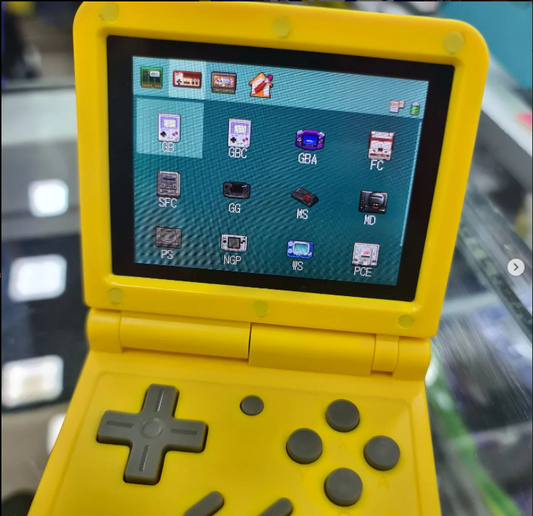 Consola Portable GAMEBIT64-Incluye 3000 juegos