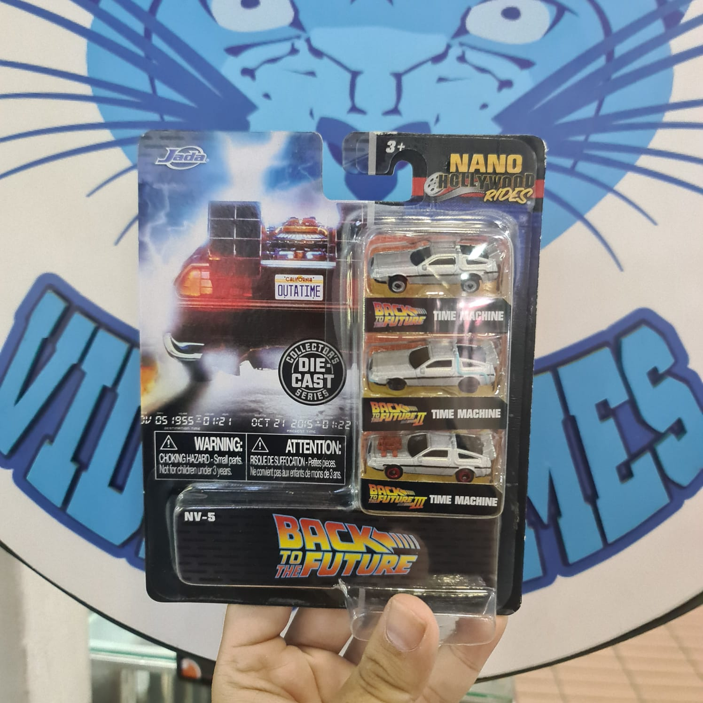 Set jada toys x3 Nano-Volver al futuro