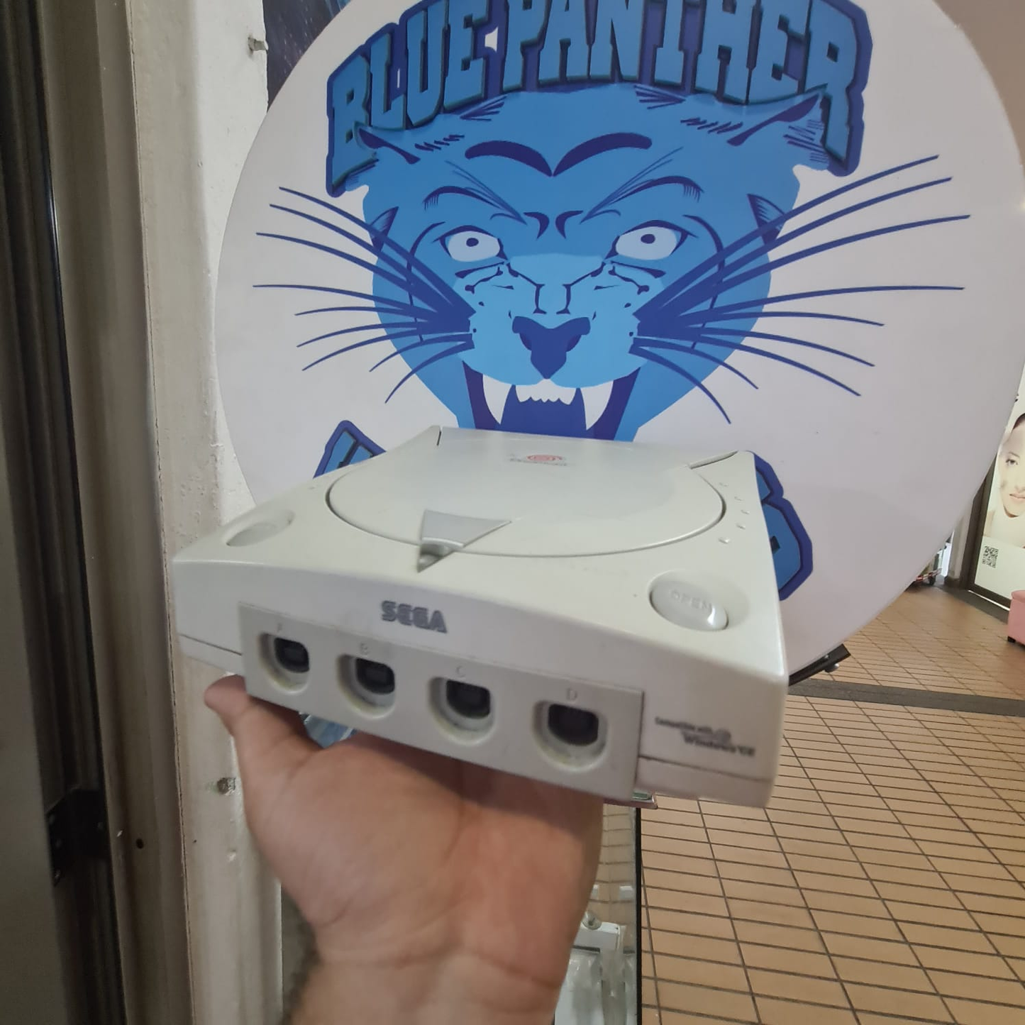 Sega Dreamcats Leyendo copias 1 Control +Memoria Crystalizada