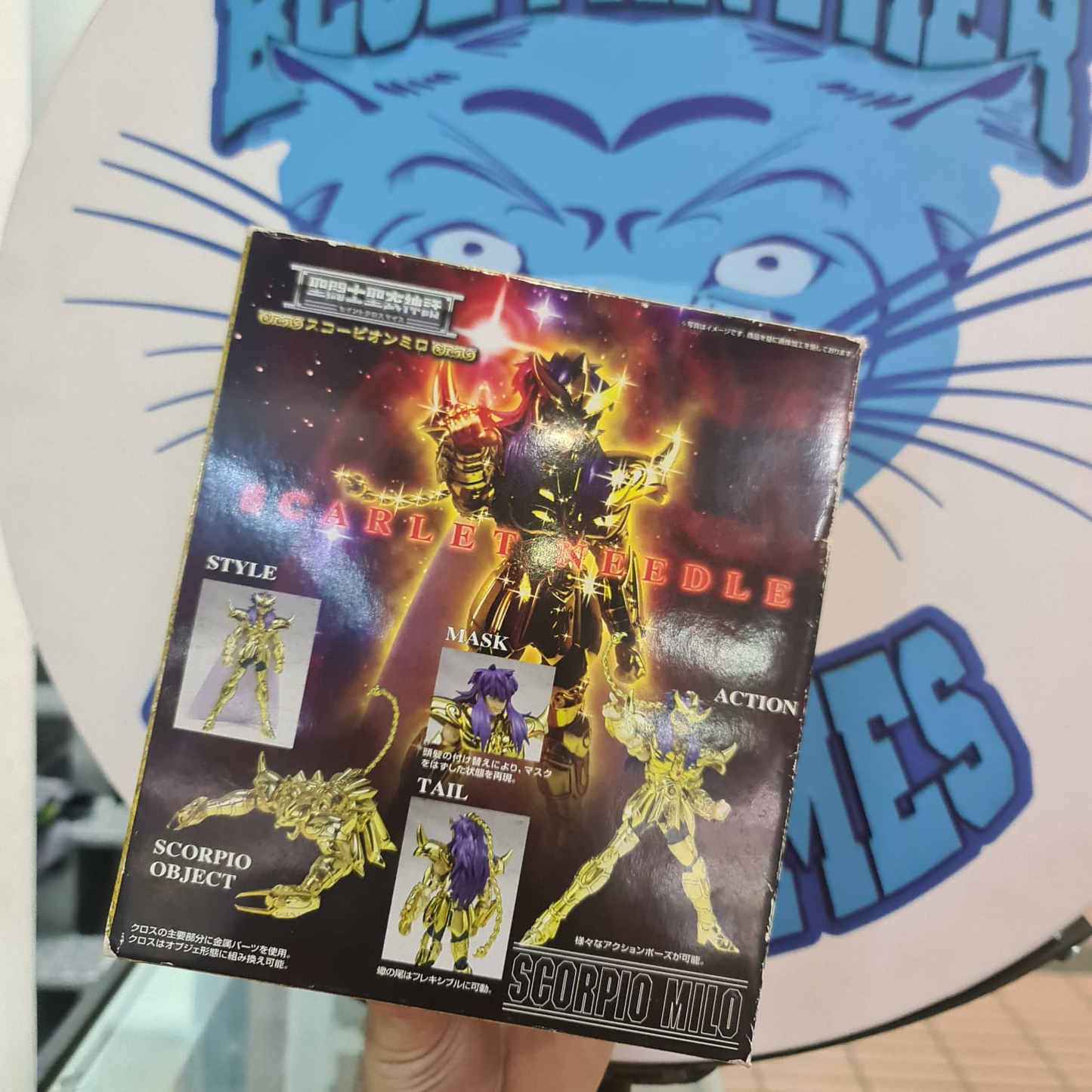 Caballero del zodiaco /Scorpion Bandai Original