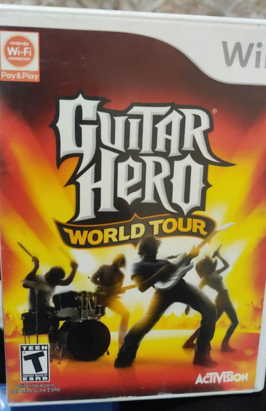 Guitar hero - Nintendo wii