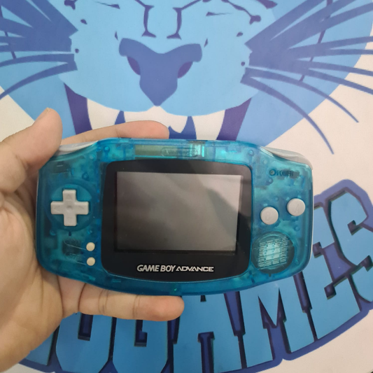 Game boy advance Crsytal azul