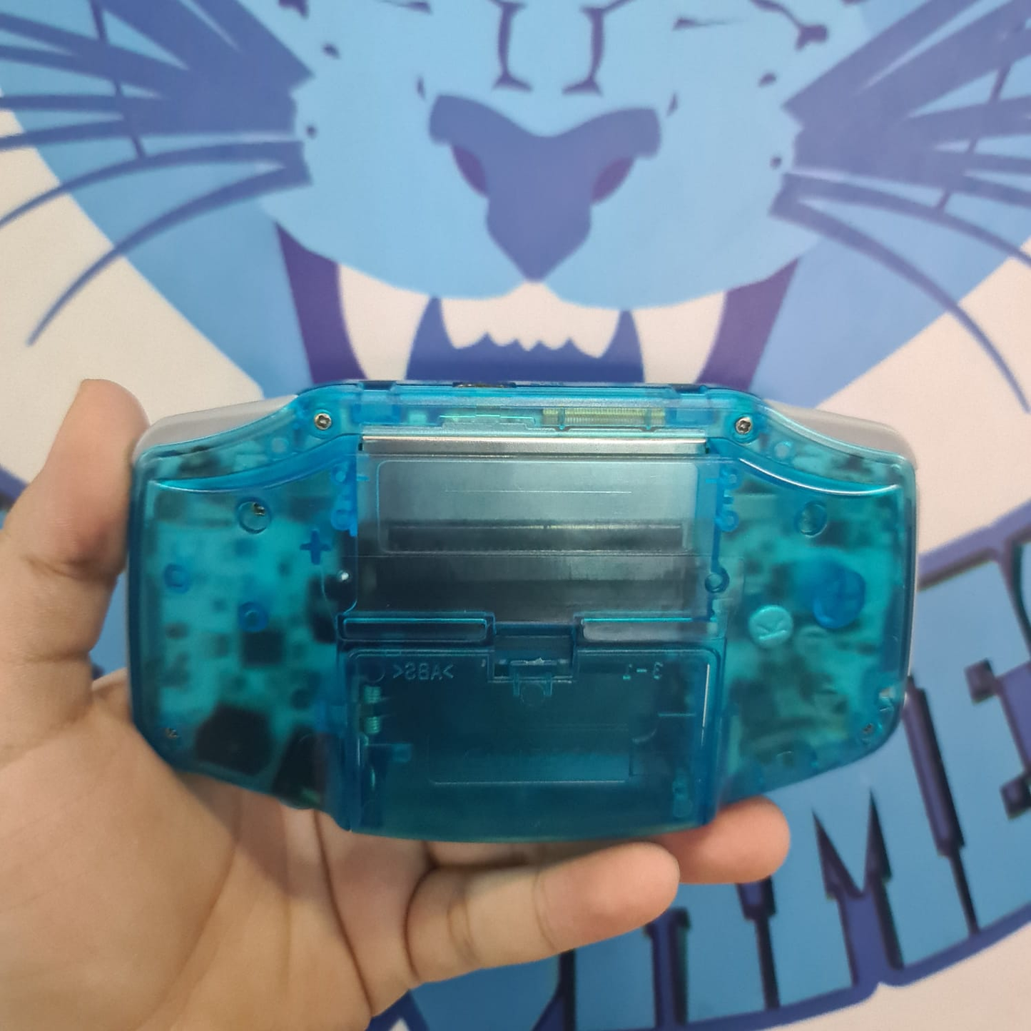 Game boy advance Crsytal azul