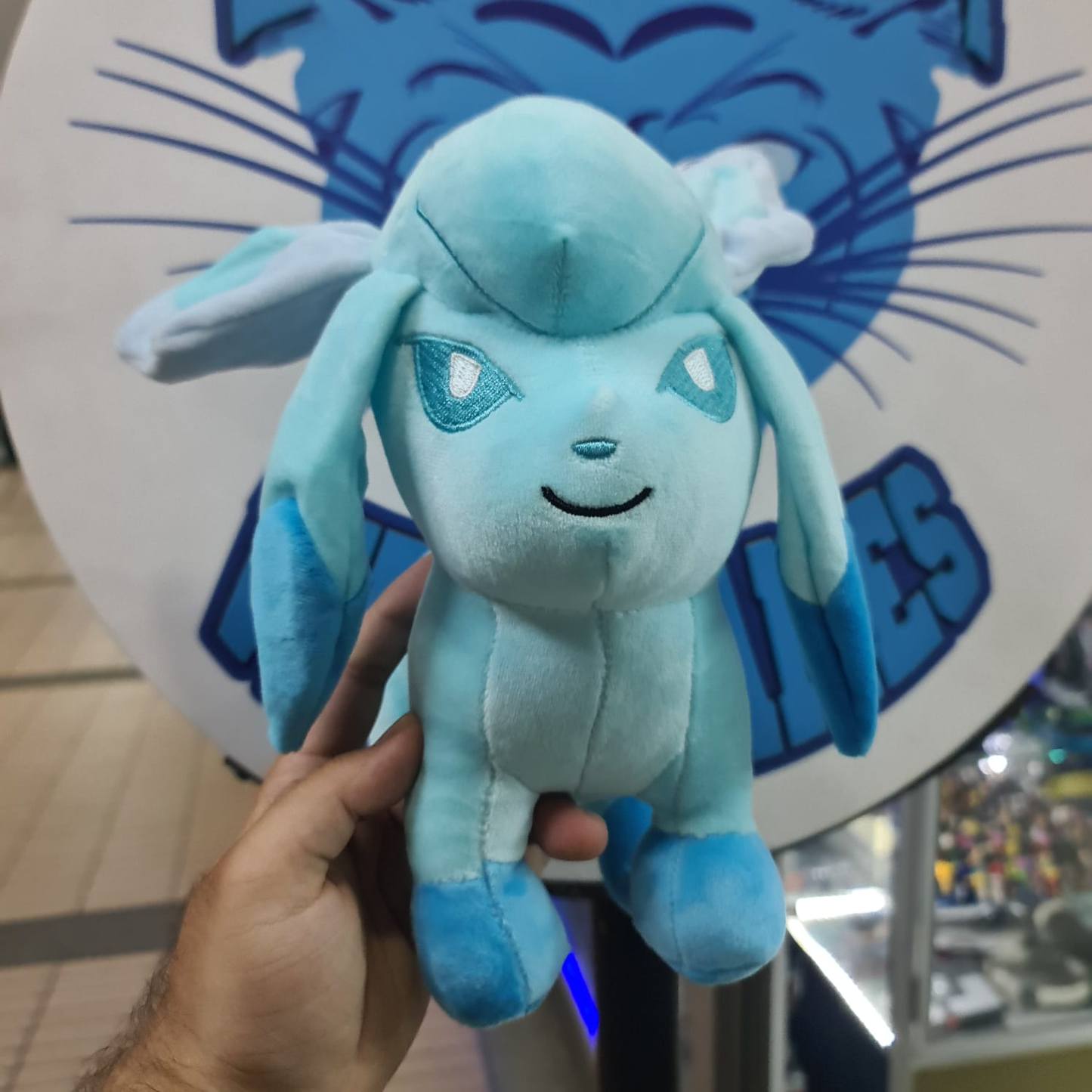 Glaceon Pokemon peluche