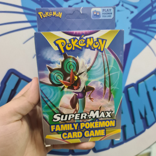 Pokemon set caja x64 cartas +tablero 3 motivos