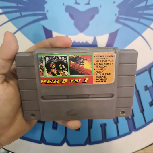 Multijuego 5 in1 -Super Nintendo