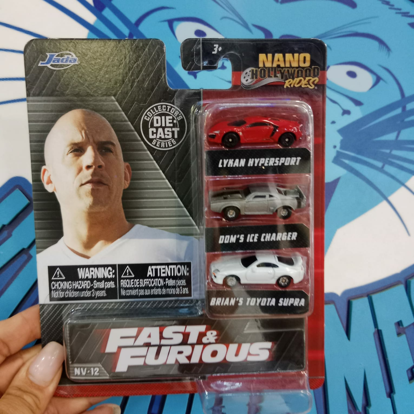 Carro Nano jada rápido y furioso